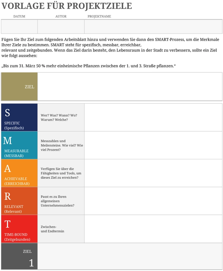 excel-vorlage-fuer-projektziele-mit-smart-methode