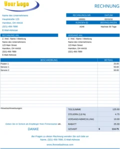 excel-vorlage-fuer-rechnungen-und-bueroorganisation