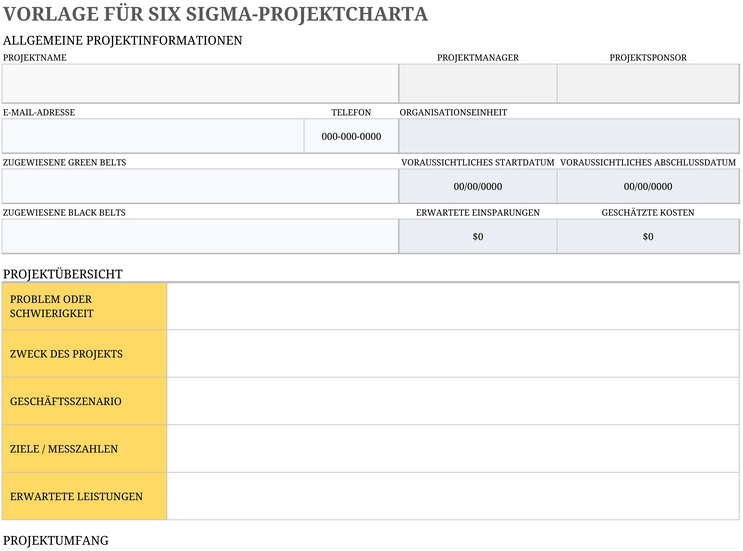 excel-vorlage-fuer-six-sigma-projektcharta
