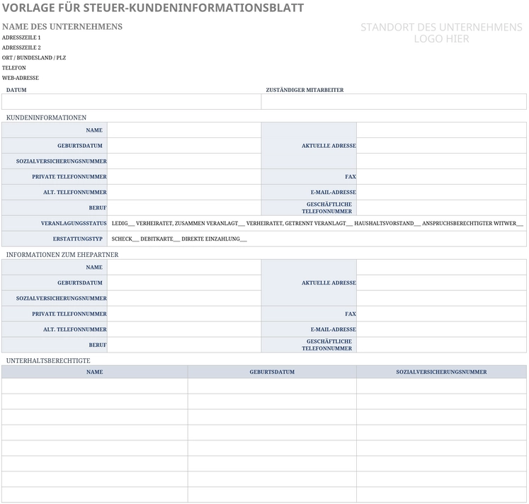 excel-vorlage-fuer-steuer-kundeninformationsblatt