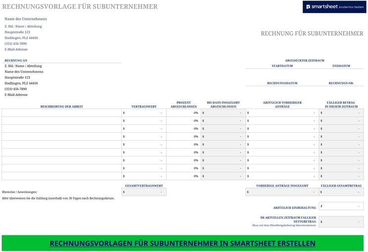 excel-vorlage-fuer-subunternehmer-rechnungen
