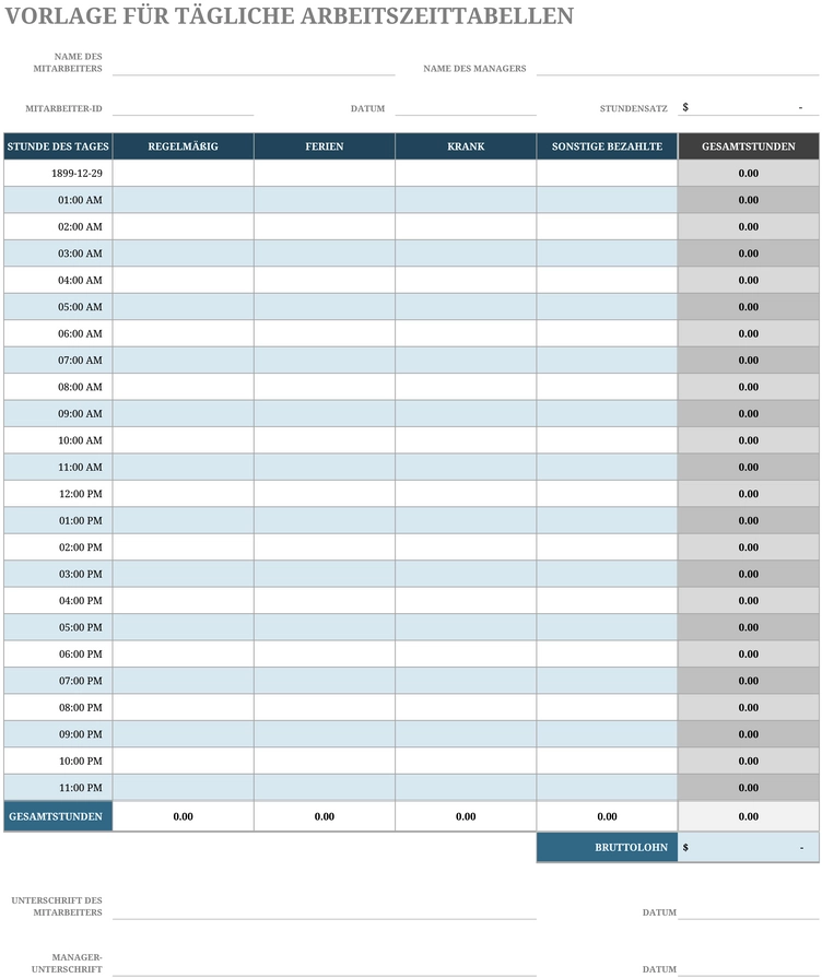 excel-vorlage-fuer-taegliche-arbeitszeittabellen