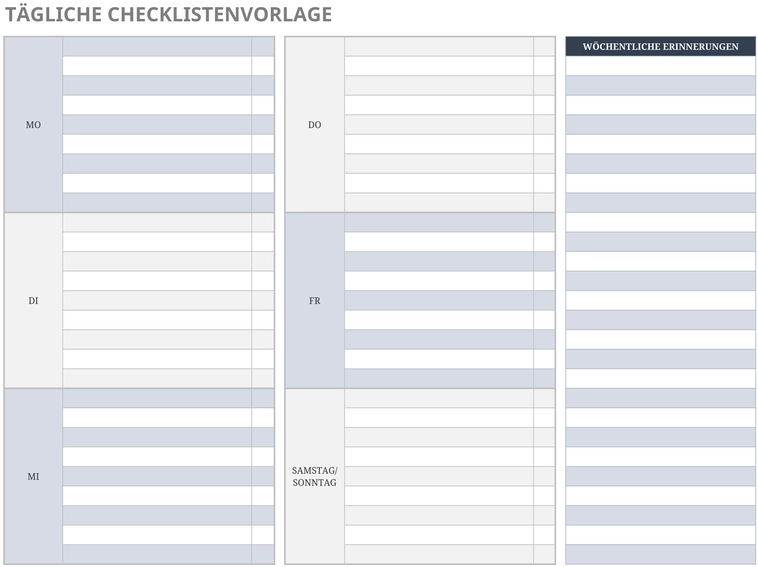 excel-vorlage-fuer-taegliche-checklisten-zur-besseren-organisation