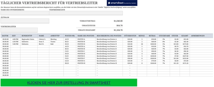 excel-vorlage-fuer-taeglichen-vertriebsbericht