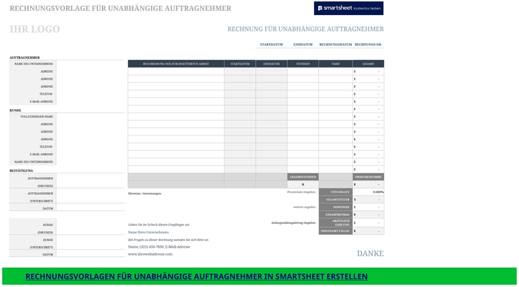 excel-vorlage-fuer-unabhaengige-auftraege-rechnung-erstellen
