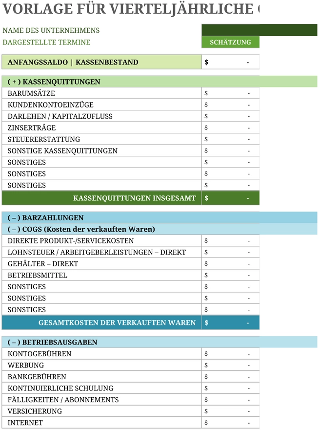 excel-vorlage-fuer-vierteljaehrliche-cashflow-prognosen