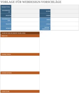 excel-vorlage-fuer-webdesign-vorschlaege