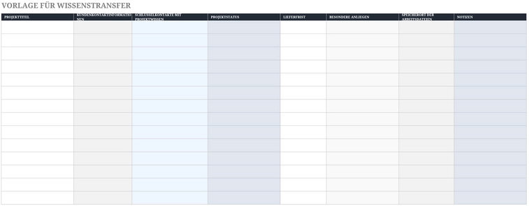 excel-vorlage-fuer-wissenstransfer-und-projektmanagement