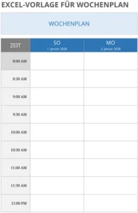 excel-vorlage-fuer-wochenplan-zeitmanagement