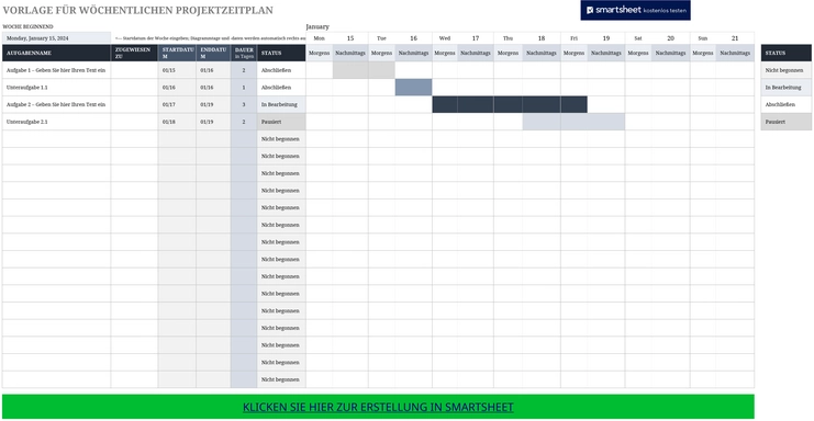 excel-vorlage-fuer-woechentlichen-projektzeitplan