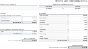 excel-vorlage-gewinn-und-verlustrechnung-fuer-kleine-unternehmen