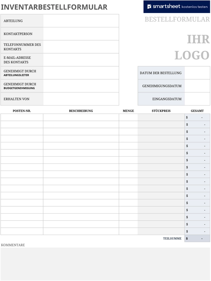 excel-vorlage-inventarbestellformular-bueromanagement
