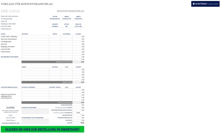 excel-vorlage-kostenvoranschlaege-kostenplanung