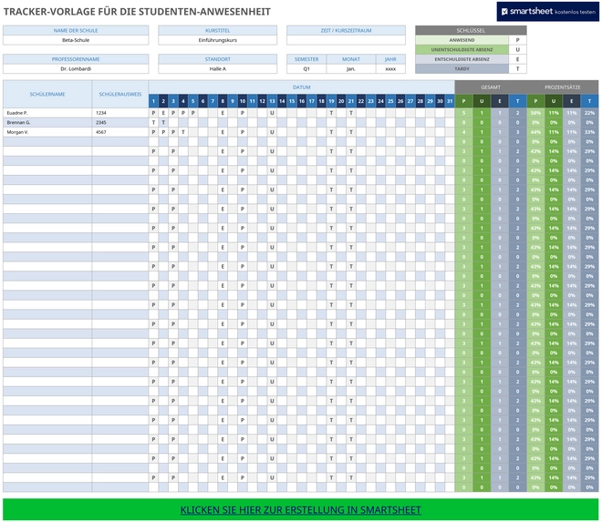 excel-vorlage-studenten-anwesenheit-verwaltung