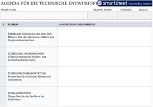 excel-vorlage-technische-entwurfspruefung-agenda