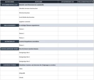 excel-vorlage-zur-content-curation-fuer-effektive-inhaltsorganisation