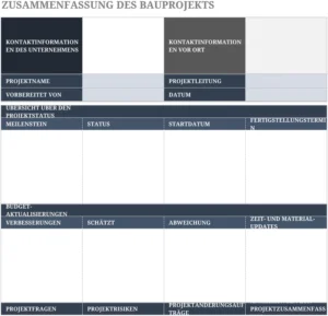 excel-vorlage-zusammenfassung-des-bauprojekts