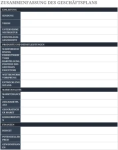 excel-vorlage-zusammenfassung-des-geschaeftsplans