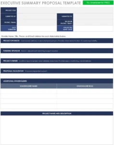 executive-summary-proposal-vorlage