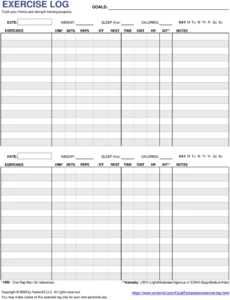 exercise-log-zwei-tage-dokumentation