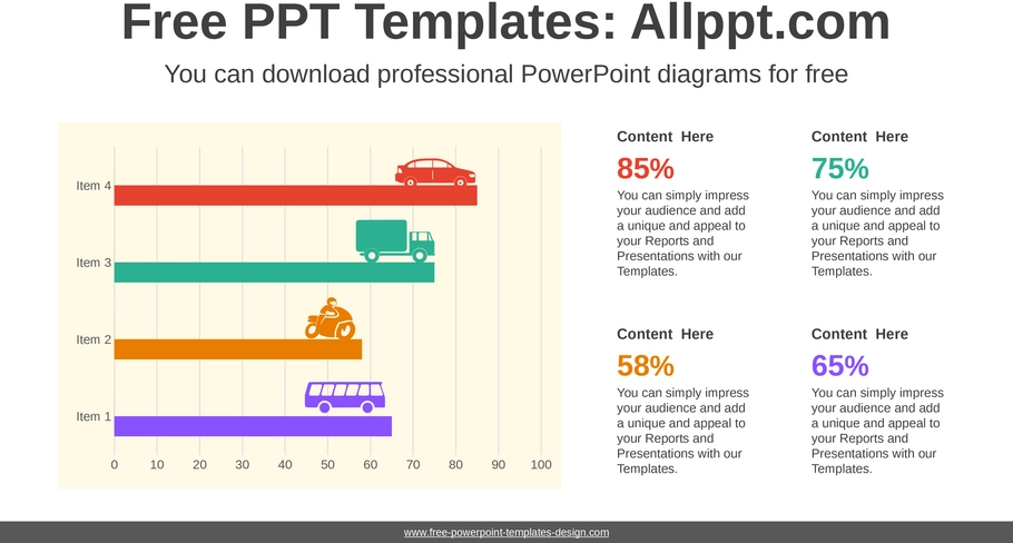 fahrzeugdaten-balkendiagramm-powerpoint-vorlage