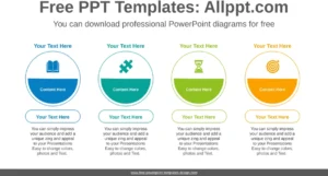 farbige-halbkreis-liste-powerpoint-vorlage