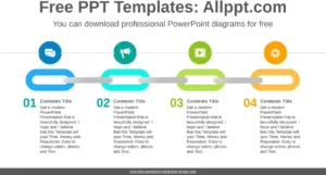farbige-ketten-powerpoint-diagramm-vorlage
