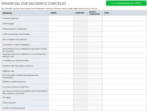 financial-due-diligence-checklist-vorlage
