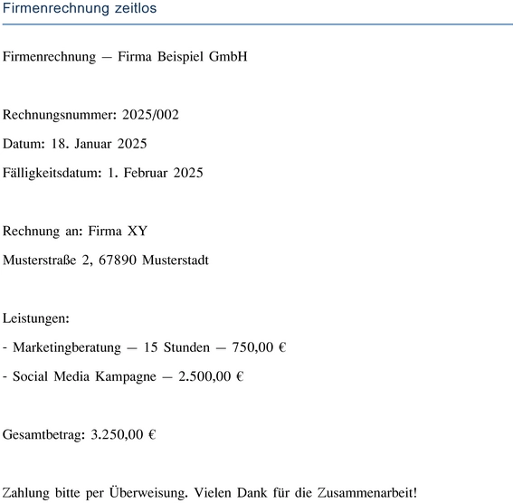 firmenrechnung-vorlage-professionelles-rechnungsmanagement
