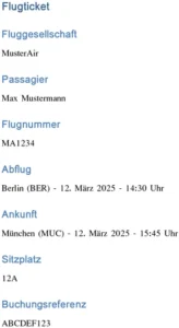 flugticket-vorlage-fuer-reiseplanung