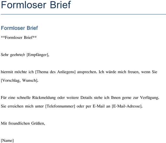 formloser-brief-vorlage-fuer-anliegen-und-kommunikation