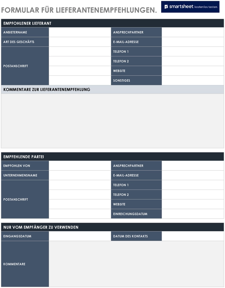 formular-fuer-lieferantenempfehlungen-geschafte-organisieren