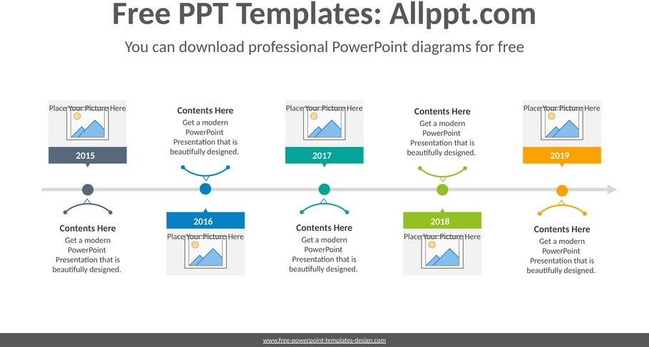 fotos-format-zeitleiste-powerpoint-diagramm-vorlage.png