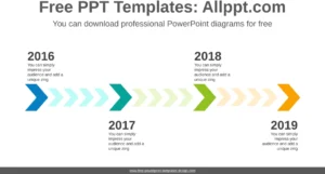 four-step-chevron-powerpoint-vorlage-fuer-jahresuebersichten-und-projektfortschritte