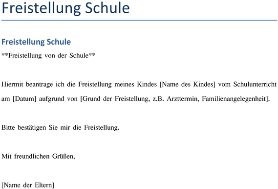 freistellung-von-der-schule-anzufordern