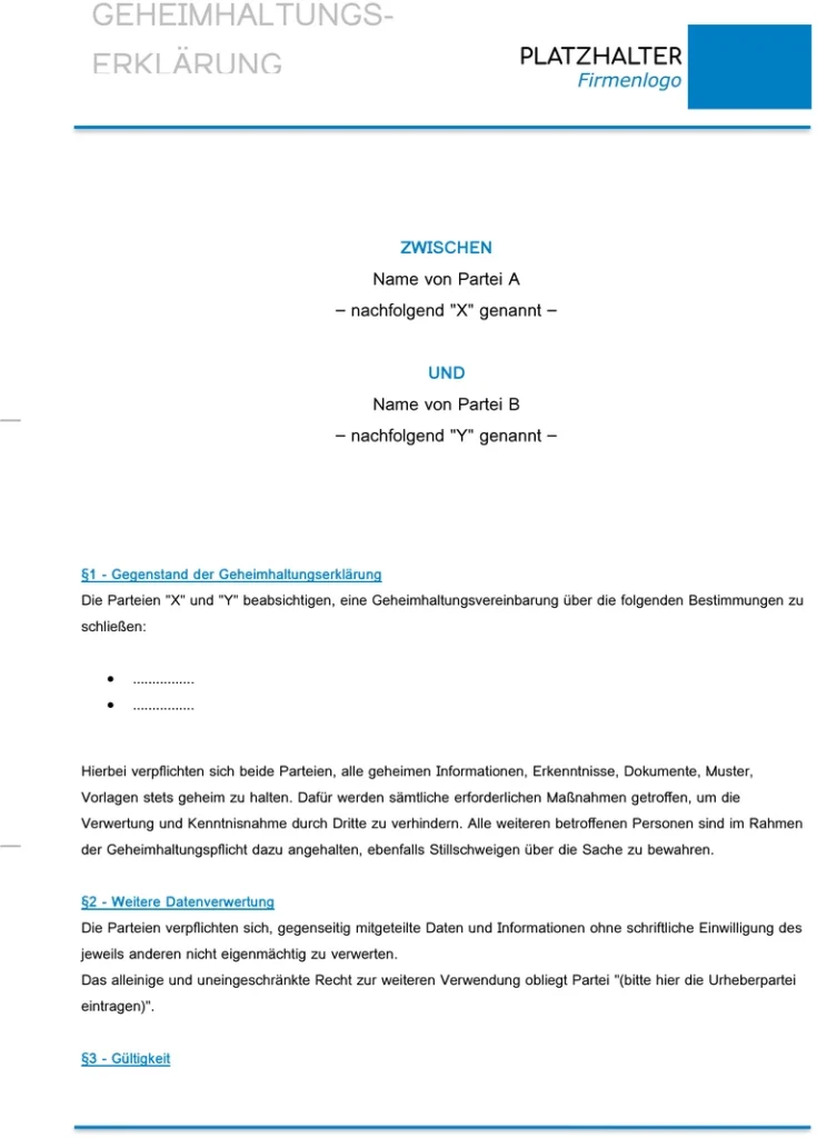 geheimhaltungsvereinbarung-vorlage-fuer-unternehmen