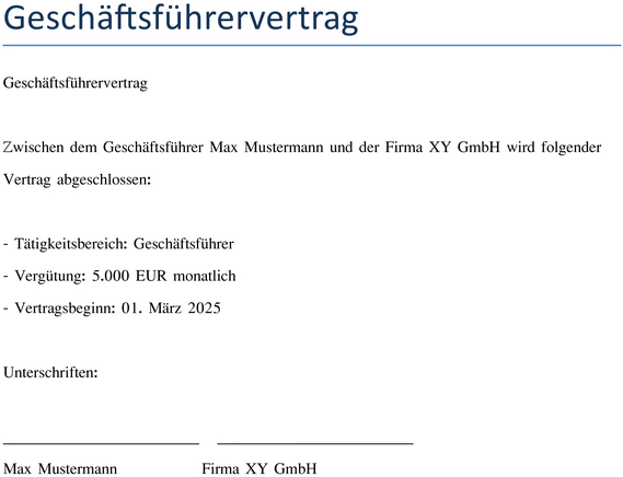 geschaeftsfuehrer-vertrag-vorlage-fuer-rechtliche-klarheit