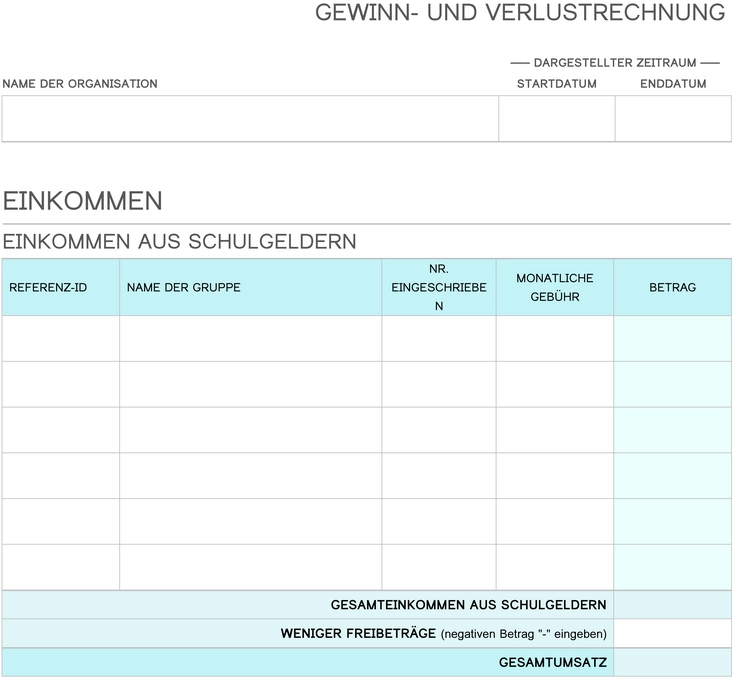 gewinn-und-verlustrechnung-kindertagesstaette