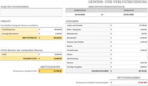 gewinn-und-verlustrechnung-vorlage-excel