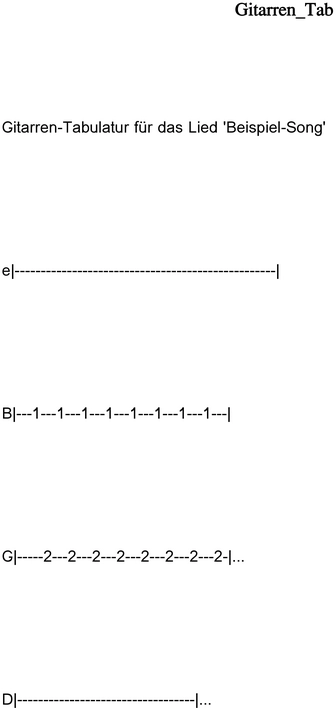 gitarren-tabulatur-fuer-beispiel-song-als-word-vorlage