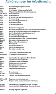 glossar-arbeitsrecht-abkuerzungen