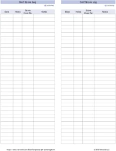 golf-score-log-ergebnisse-und-fortschritte-dokumentieren