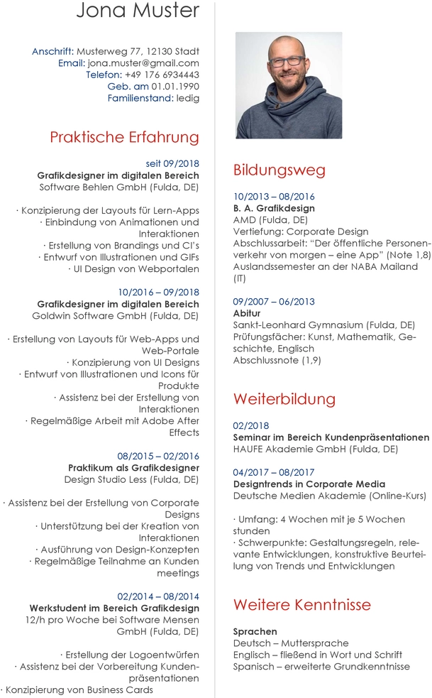 grafikdesigner-lebenslauf-vorlage-gestalten