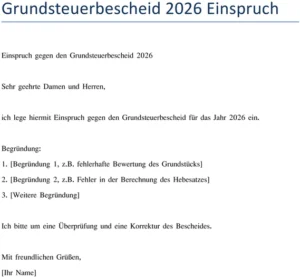 grundsteuerbescheid-einspruch-vorlage