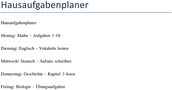 hausaufgabenplaner-organisation-vorlage-lernen-lernen-aufgaben