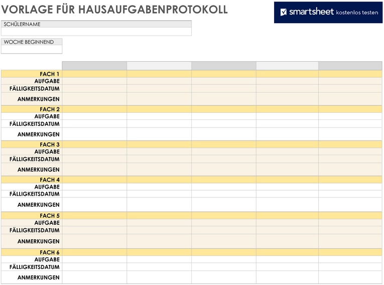 hausaufgabenprotokoll-vorlage-fuer-schueler-organisation