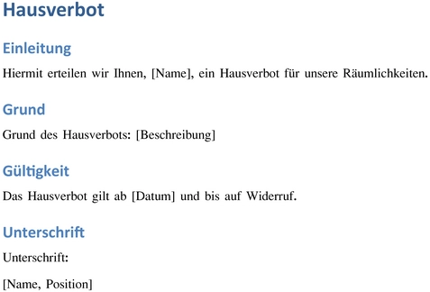 hausverbot-rechtliche-absicherung-dokument-vorlage