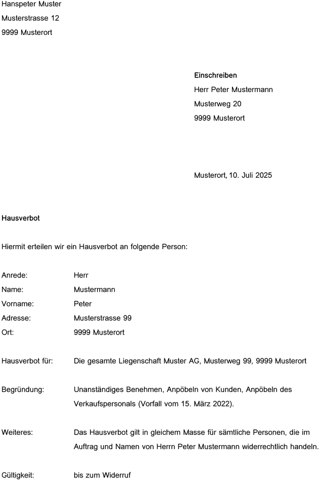 hausverbot-vorlage-fuer-rechtliche-absicherung
