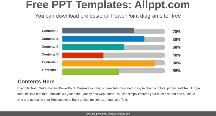 horizontal-balkendiagramm-powerpoint-vorlage