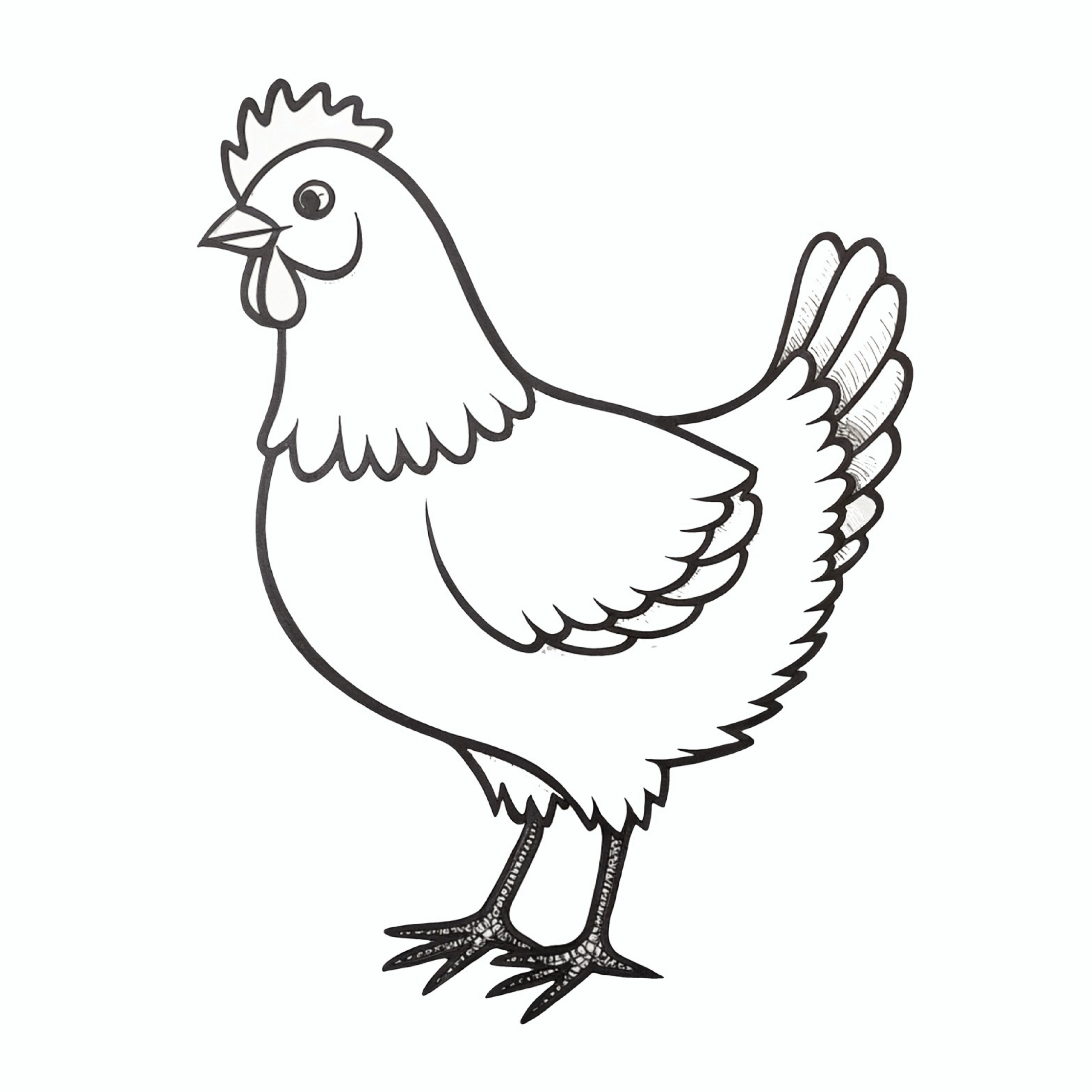 Huhn Word Vorlage